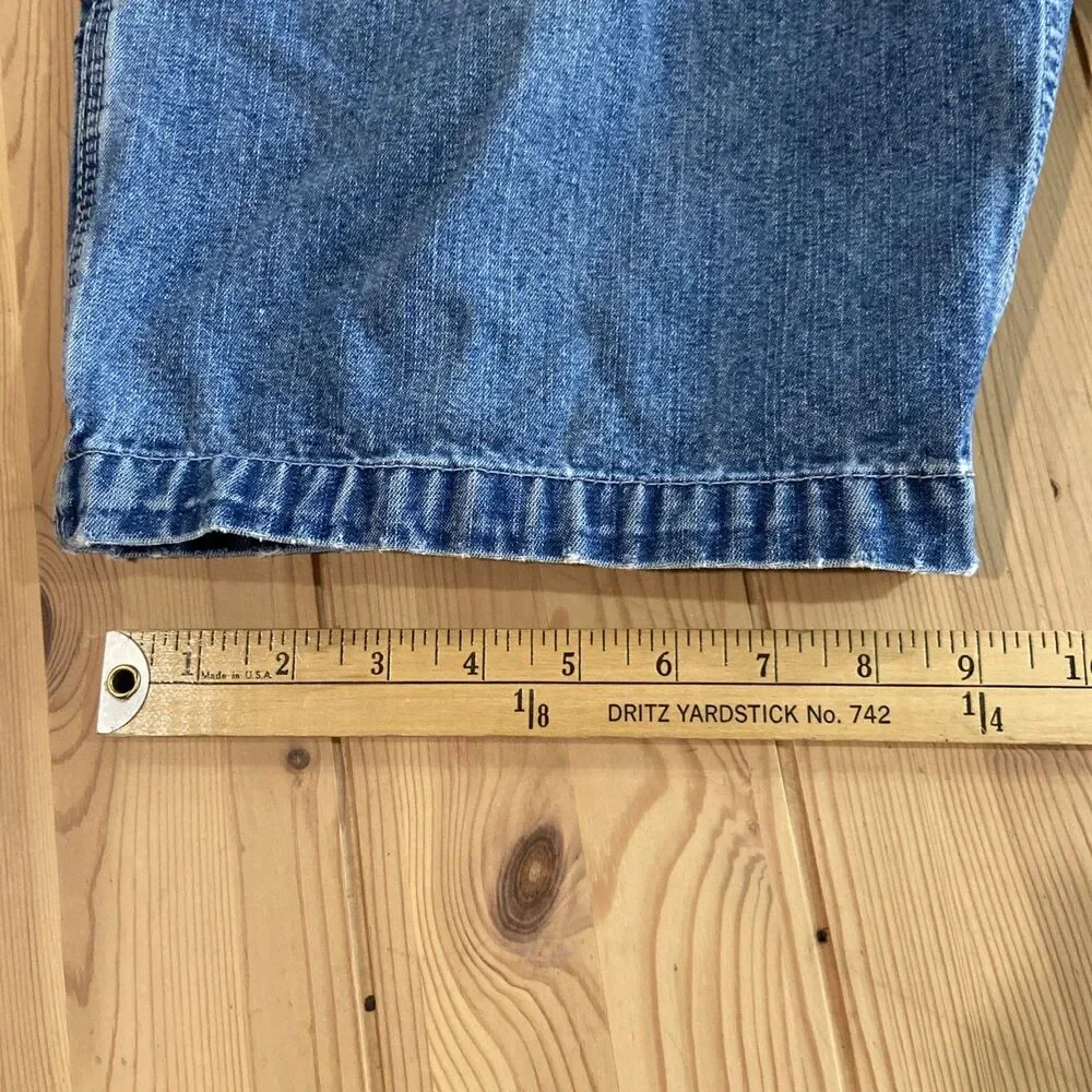 Vintage Paco Jeans Shorts Mens 33 Denim Jorts Blue Y2K Hip Hop Baggy